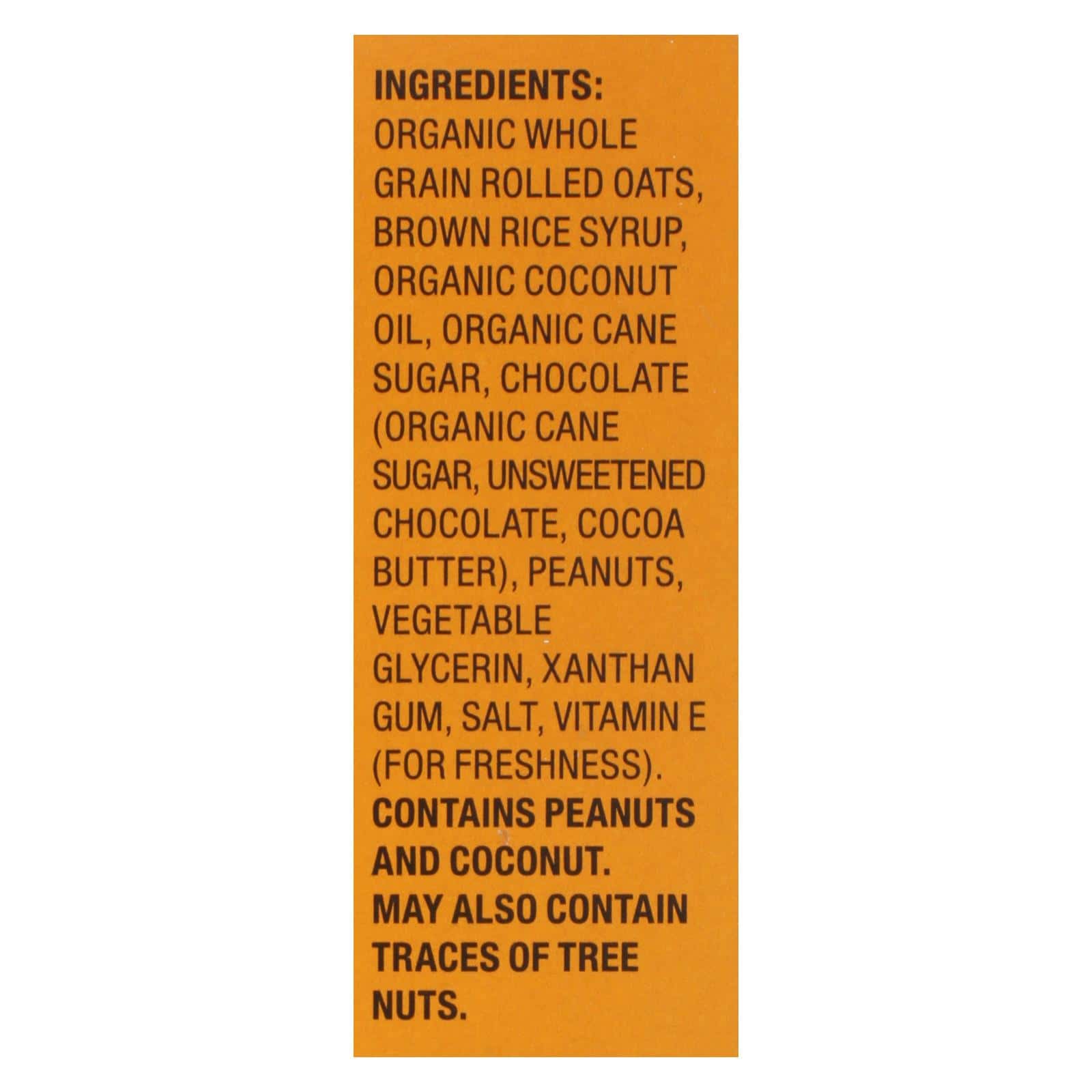 Bobo's Oat Bars - Oat Bar - Peanut Butter Chocolate Chip - Case of 6 - 4 pk - Image 3