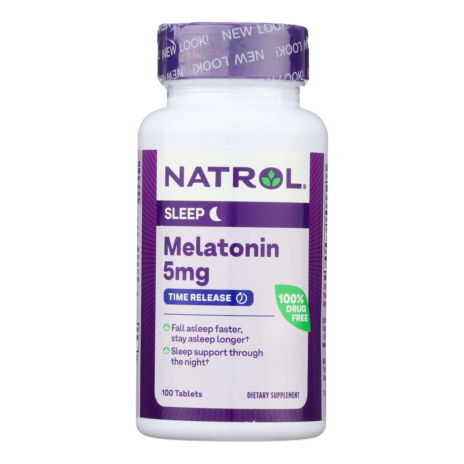 Natrol Melatonin Time Release - 5 mg - 100 Tablets