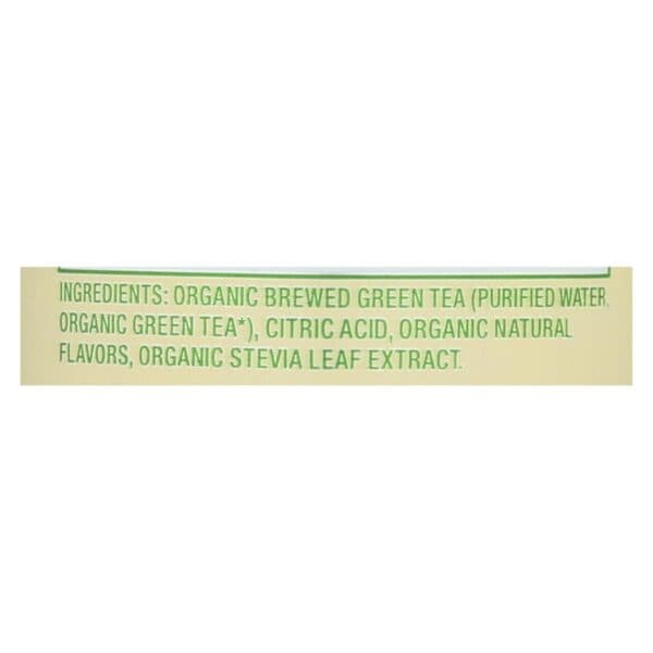 Zevia Sweetened Green Tea - Case of 12 - 12 FZ