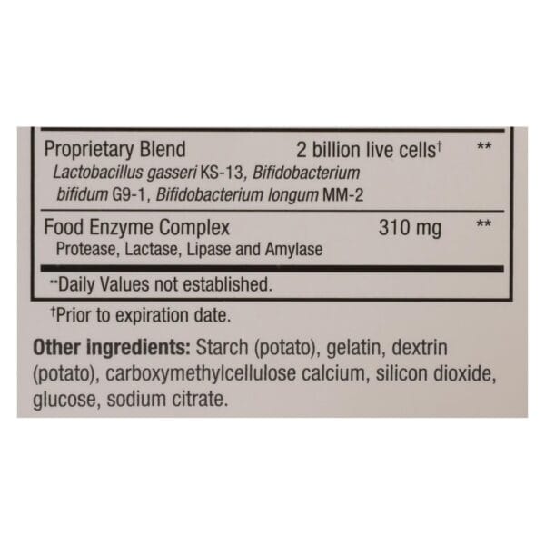 Kyolic - Kyo-Dophilus with Enzymes Digestion - 60 Capsules