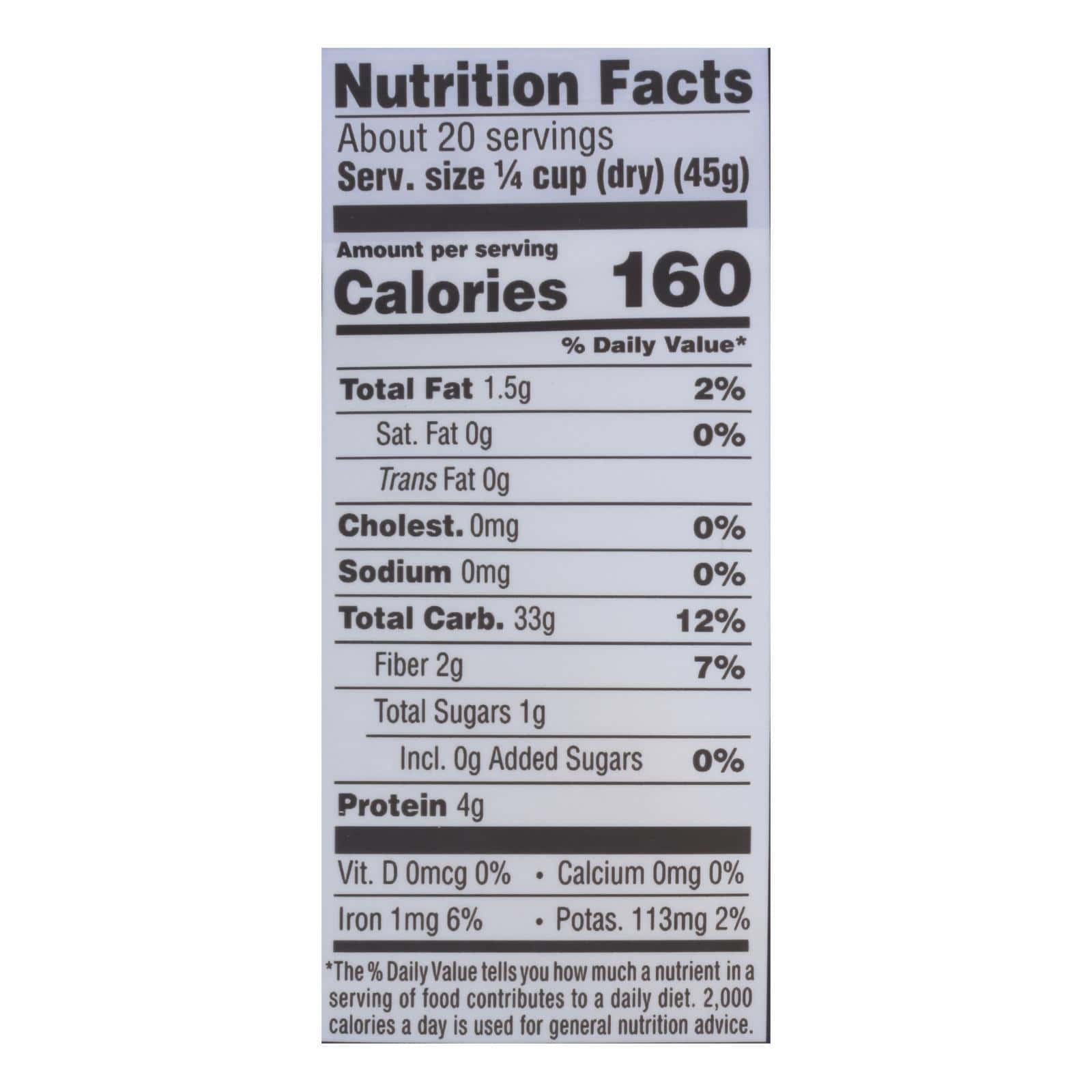 Lundberg Family Farms Brown Jasmine Rice - Case of 6 - 2 lb.