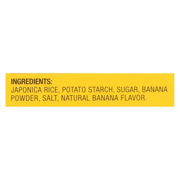 Hot Kid Baby Mum Rice Biscuit - Banana - Case of 6 - 1.76 oz. - Image 2