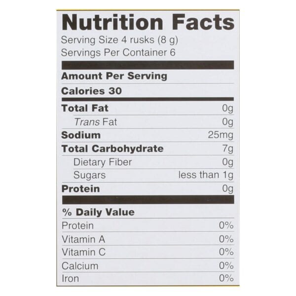 Hot Kid Baby Mum Rice Biscuit - Banana - Case of 6 - 1.76 oz. - Image 3