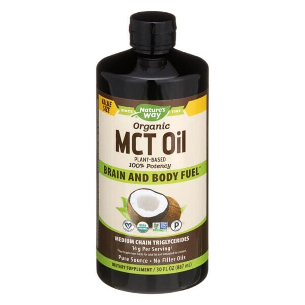 Nature's Way - 100 Percent MCT Oil from Coconut - 30 fl oz. - Image 2