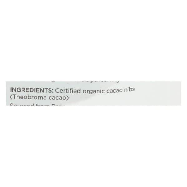 Navitas Naturals Cacao Nibs - Organic - Raw - 4 oz - case of 12