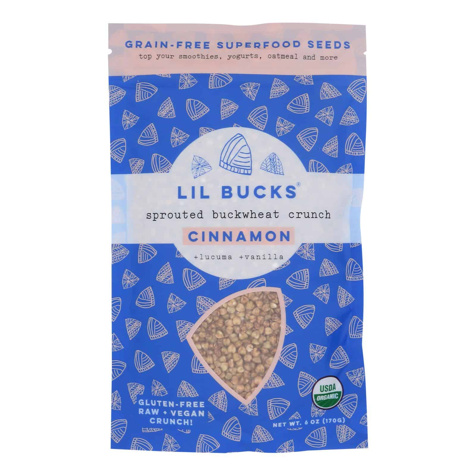 Lil Bucks - Buckwheat Sprtd Cinnamon - Case of 6-6 OZ - Image 2