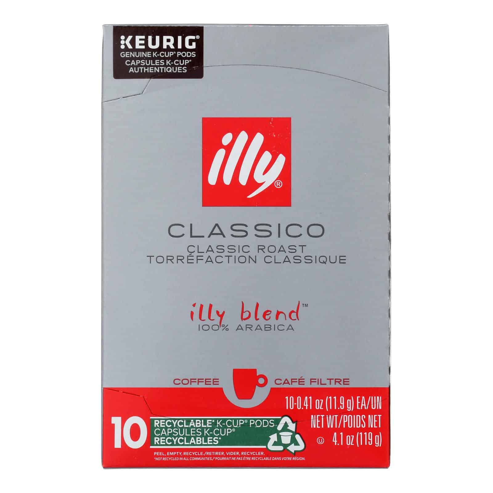 Illy Caffe Coffee - Kcups Red Mediu Roasted - Case of 6 - 10 count - Image 2
