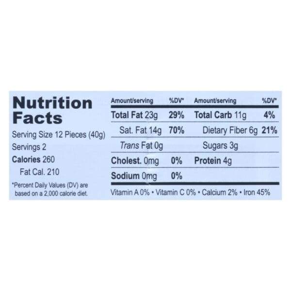 Equal Exchange - Bar Dark Chocolate 92% - Case of 12 - 2.8 OZ - Image 2