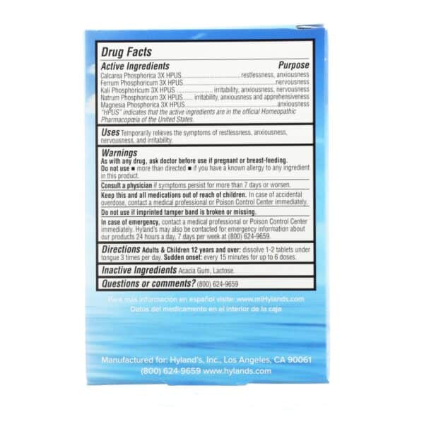 Hylands Homeopathic - Calm Tablets - 1 Each - 50 TAB - Image 3