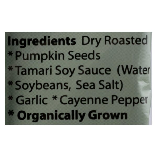 Eden Foods Organic Pumpkin Seeds - Dry Roasted - Spicy - 1 oz - Case of 12 - Image 2