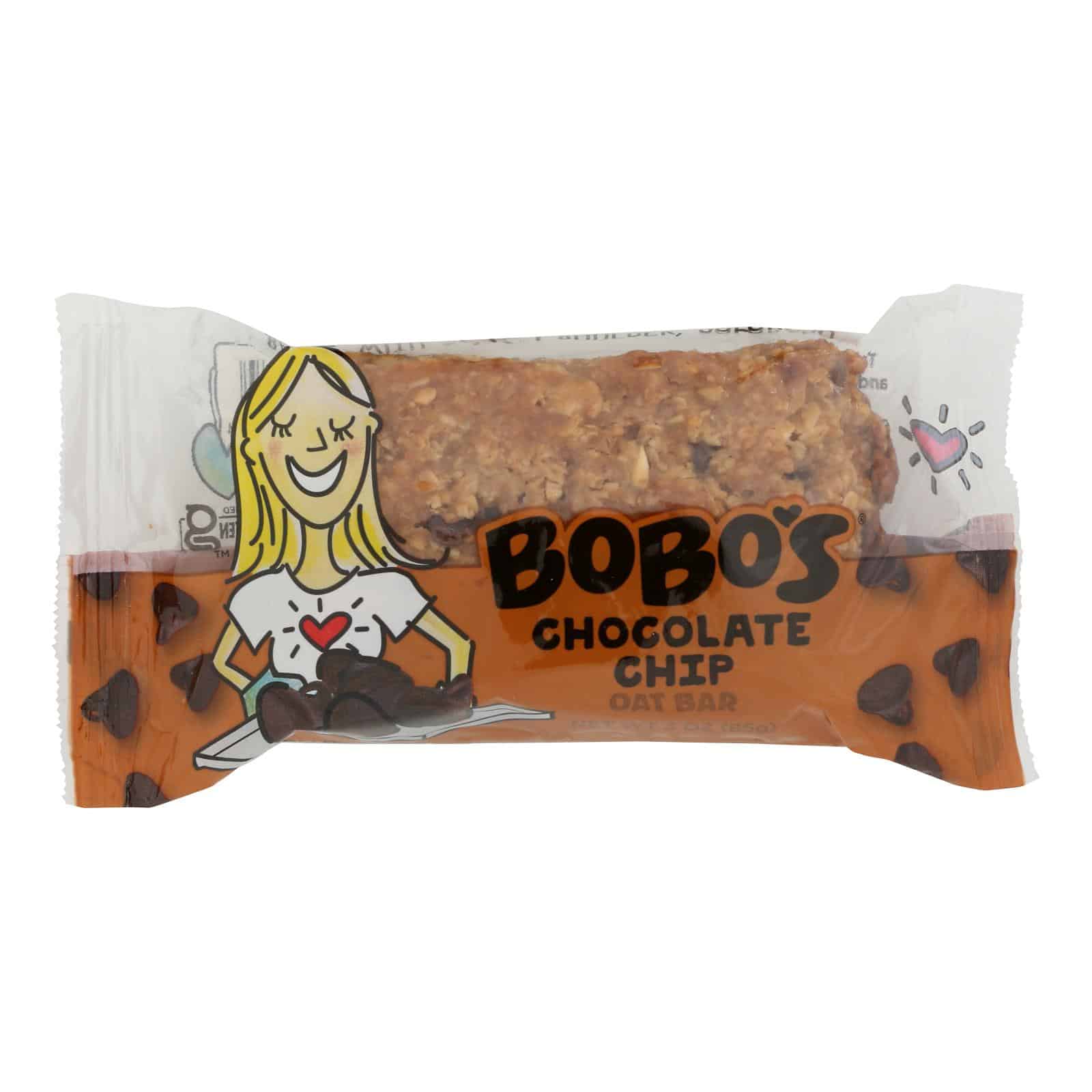 Bobo's Oat Bars - All Natural - Chocolate - 3 oz Bars - Case of 12