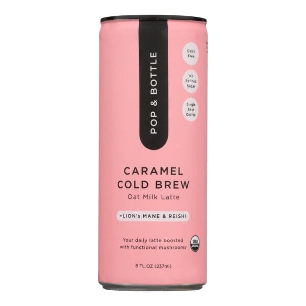 Pop & Bottle - Cld/brw Caramel Latte - Case of 12-8 FZ - Image 3