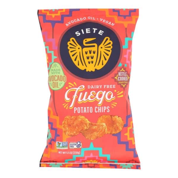 Siete - Kettle Chip Fuego - Case of 6-5.5 OZ - Image 2