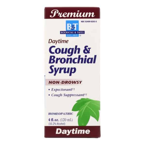 Boericke and Tafel - Cough and Bronchitis Syrup - 4 oz - Image 2