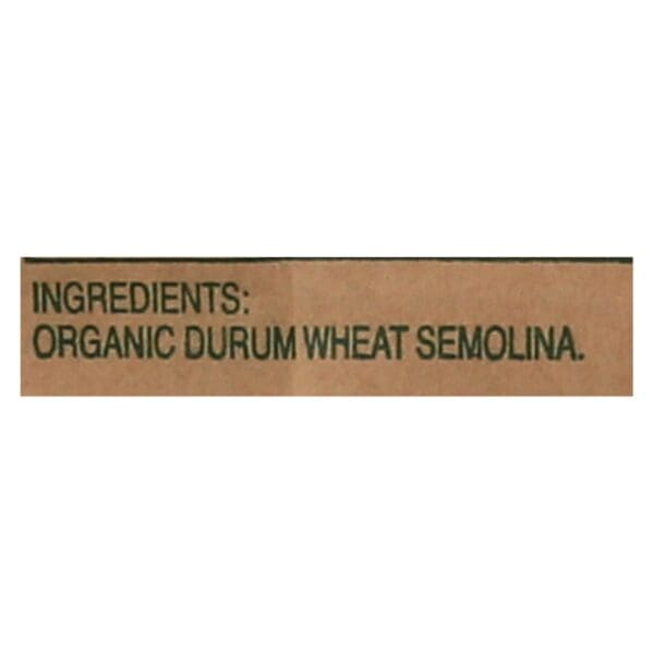 Montebello Organic Pasta - Fusilli - Case of 12 - 1 lb. - Image 3
