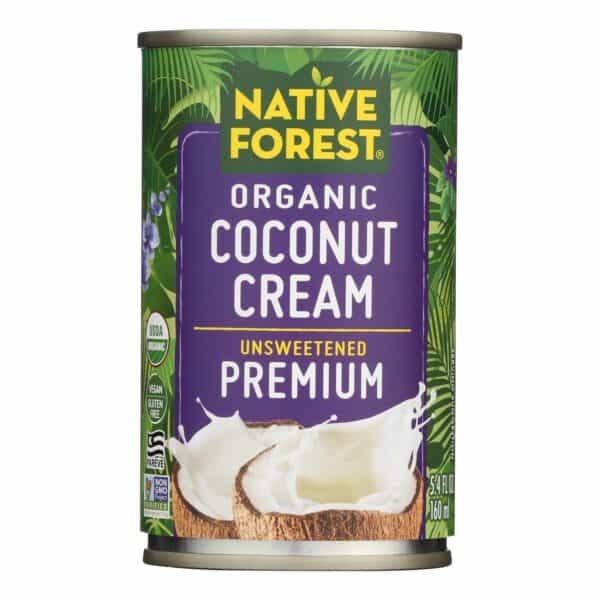 Native Forest Organic Cream Premium - Coconut - Case of 12 - 5.4 Fl oz. - Image 2