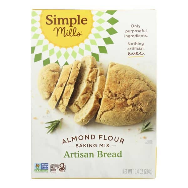 Simple Mills Almond Flour Artisan Bread Mix - Case of 6 - 9.5 oz. - Image 3