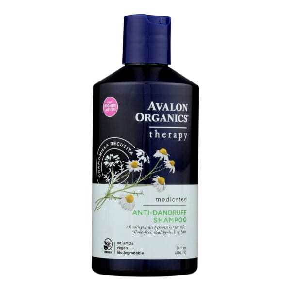 Avalon Active Organics Shampoo - Anti Dandruff - 14 oz - Image 2