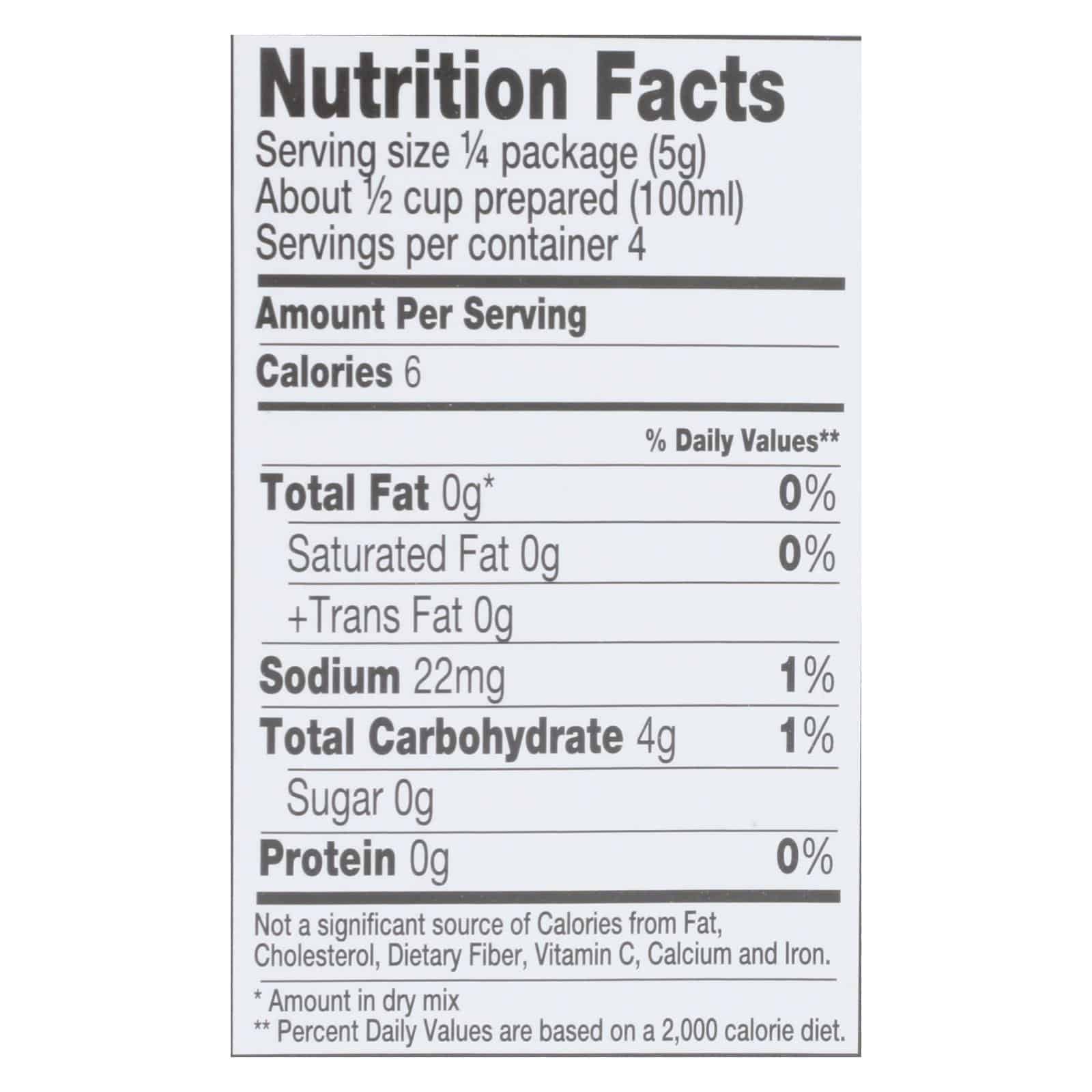 Simply Delish Jel Dessert - Peach - Case of 6 - 1.6 oz.