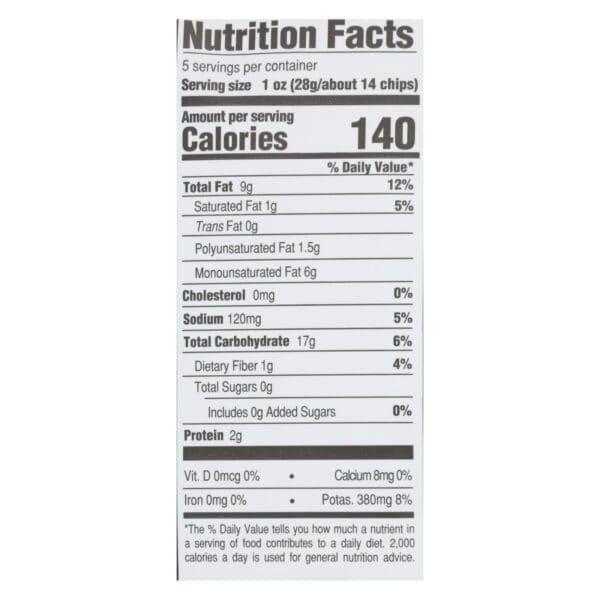 Boulder Canyon - Totally Natural Potato Chips - Case of 12 - 5 oz. - Image 2
