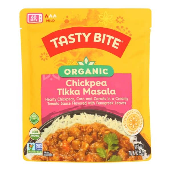 Tasty Bite - Masala Tikka Chickpea - Case of 6-10 OZ - Image 2