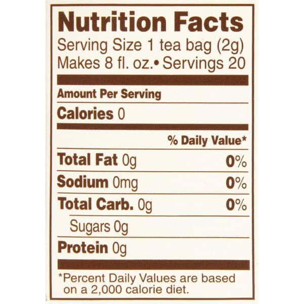 Celestial Seasonings Herb Tea Tangerine Orange Zinger - 20 Tea Bags - Case of 6 - Image 2