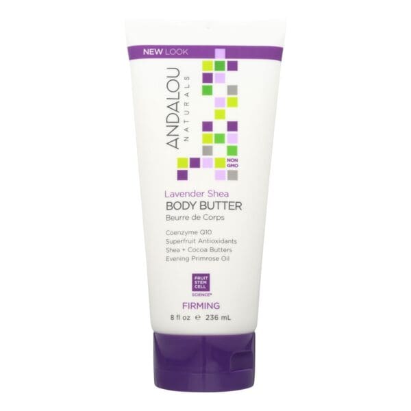 Andalou Naturals Firming Body Butter Lavender Shea - 8 fl oz - Image 2