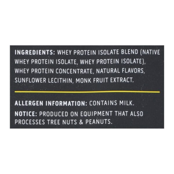 Ascent Native Fuel Whey Protein Powder Blend Vanilla Bean - Case of 15 - 1.09 OZ - Image 2