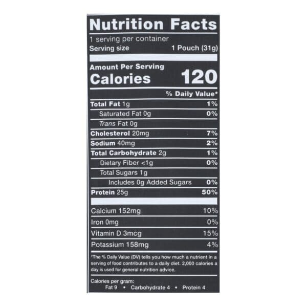 Ascent Native Fuel Whey Protein Powder Blend Vanilla Bean - Case of 15 - 1.09 OZ - Image 3
