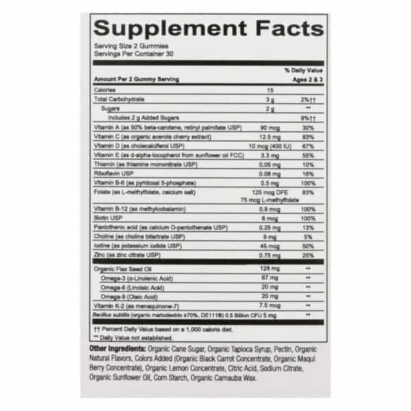 Smartypants - Gummy Vitamin Tdlr Complt - 1 Each - 60 CT - Image 3
