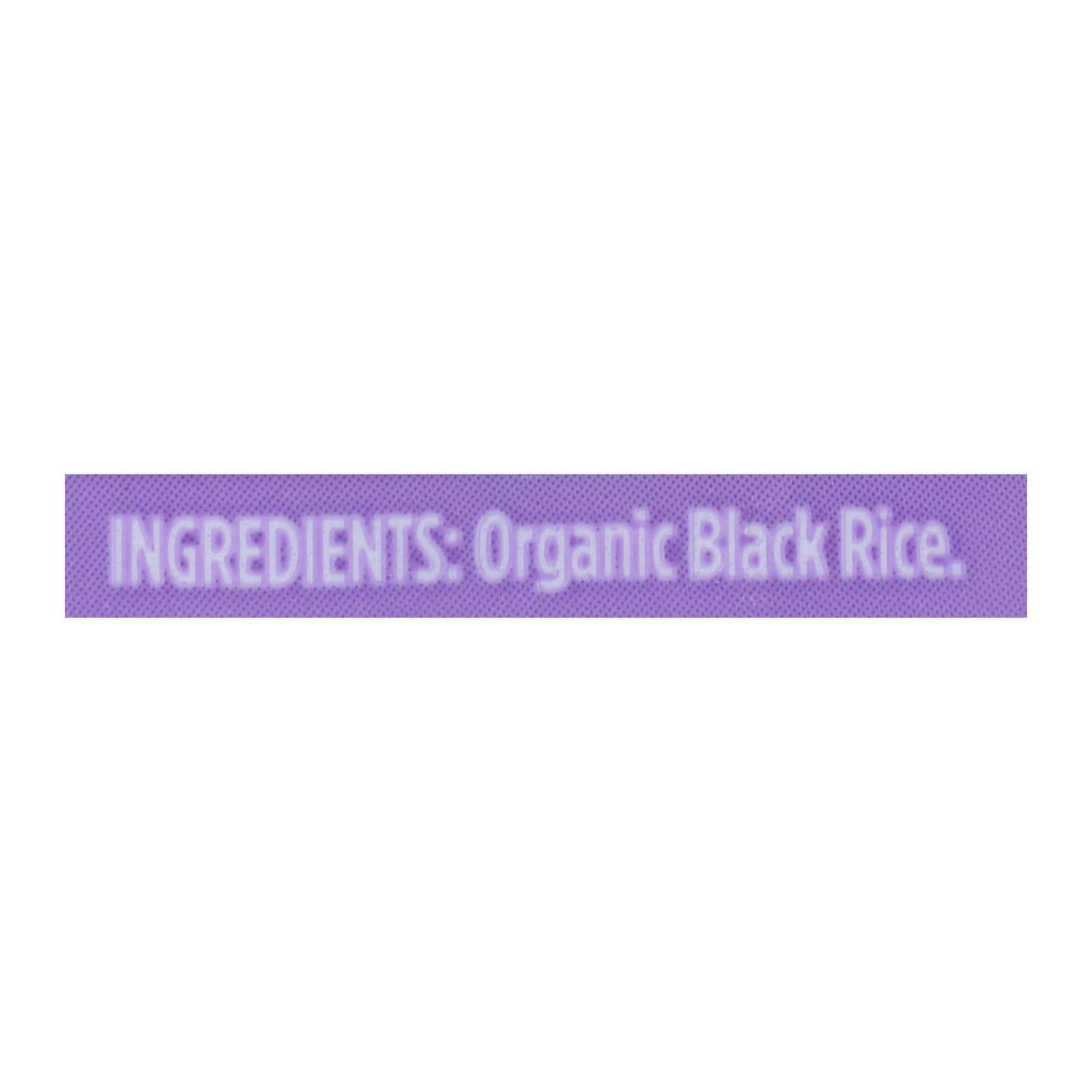 Lundberg Family Farms Organic Rice - Black Pearl - Case of 6 - 1 lb. - Image 3
