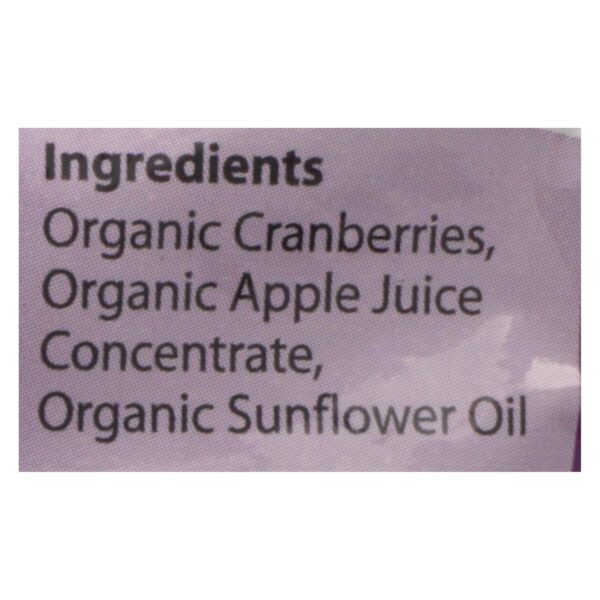 Eden Foods Eden Organic Dried Cranberries Apple Sweetened - Case of 15 - 4 OZ - Image 3