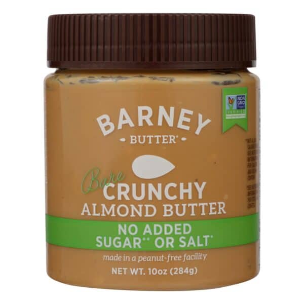 Barney Butter Almond Butter - Bare Crunchy - Case of 6 - 10 oz. - Image 2