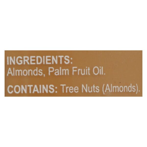 Barney Butter Almond Butter - Bare Crunchy - Case of 6 - 10 oz. - Image 3