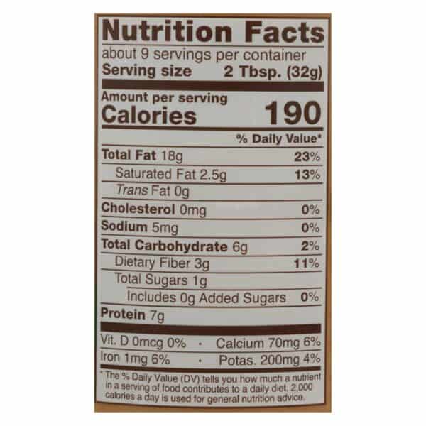Barney Butter Almond Butter - Bare Crunchy - Case of 6 - 10 oz.