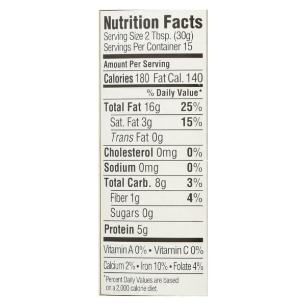 Woodstock Non-GMO Unsalted Smooth Cashew Butter - Case of 12 - 16 OZ - Image 3