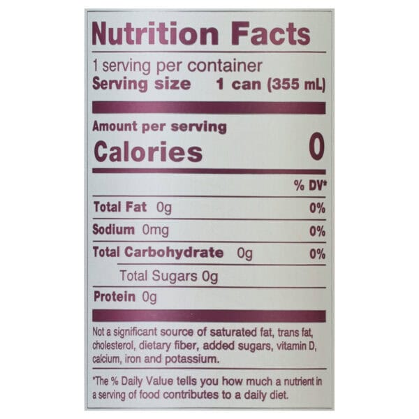 Zevia - Soda Black Cherry - Case of 12-12 FZ - Image 2