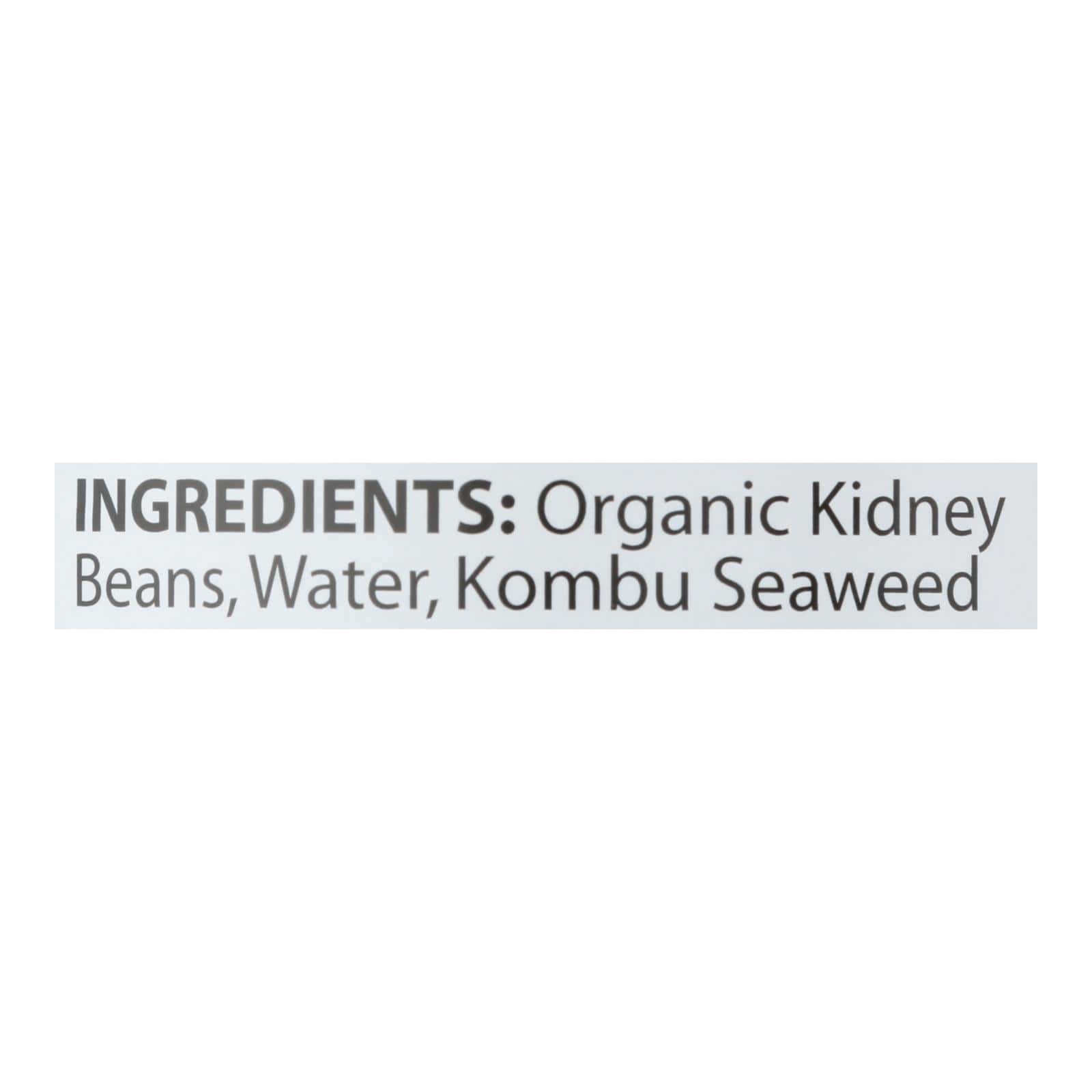 Eden Foods Organic Kidney Beans - Case of 12 - 15 oz. - Image 3