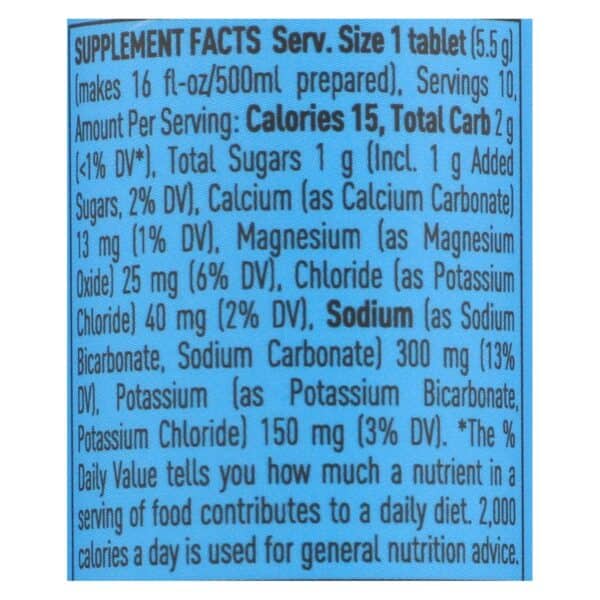 Nuun Hydration Nuun Active - Lemon and Lime - Case of 8 - 10 Tablets - Image 3