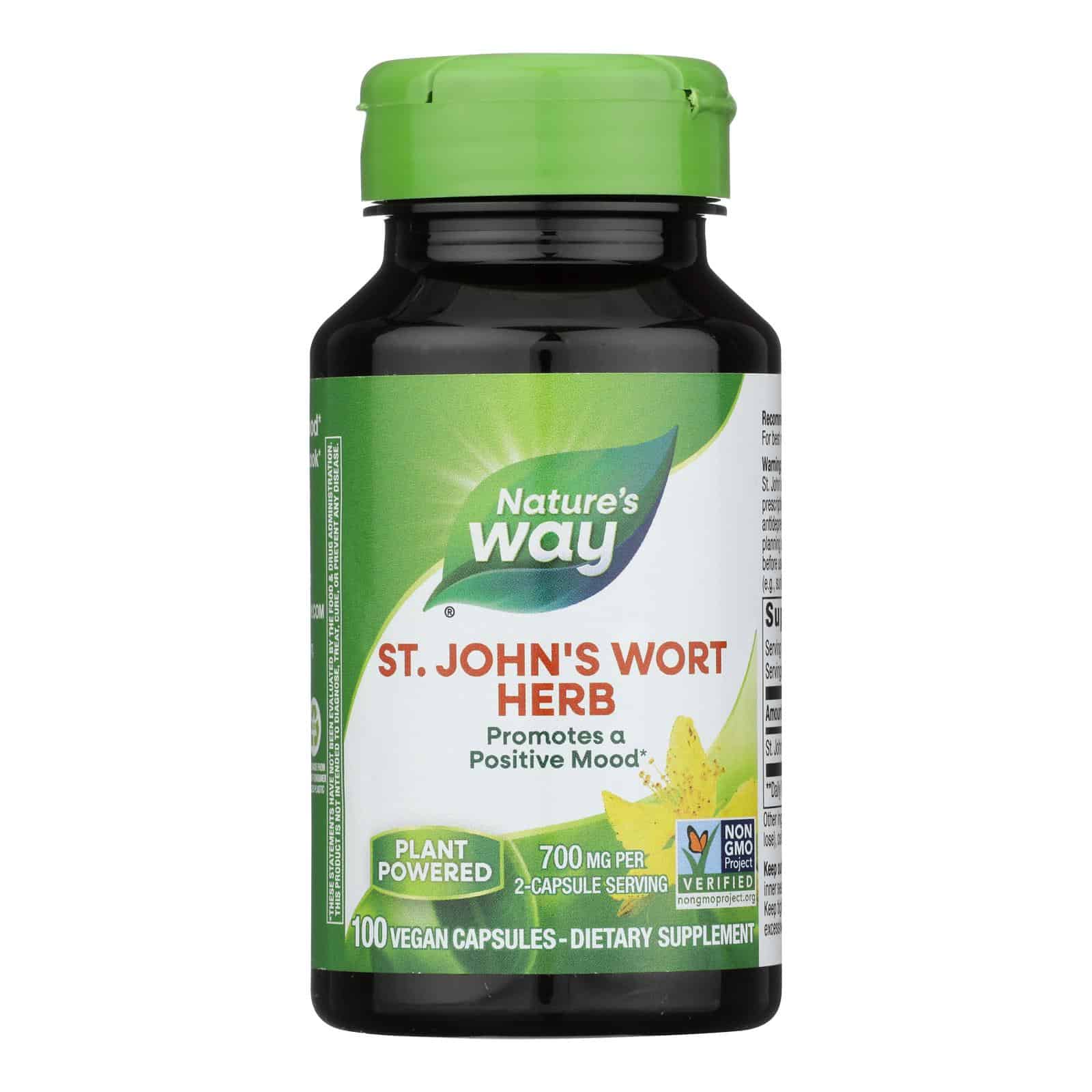 Nature's Way - St John's Wort Herb - 100 Capsules - Image 2