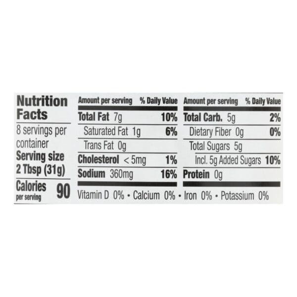 Annie's Naturals Organic Dressing Thousand Island - Case of 6 - 8 fl oz.