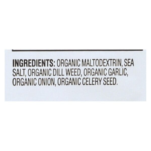Simply Organic Creamy Dill Dip Mix - Case of 12 - 0.7 oz. - Image 3