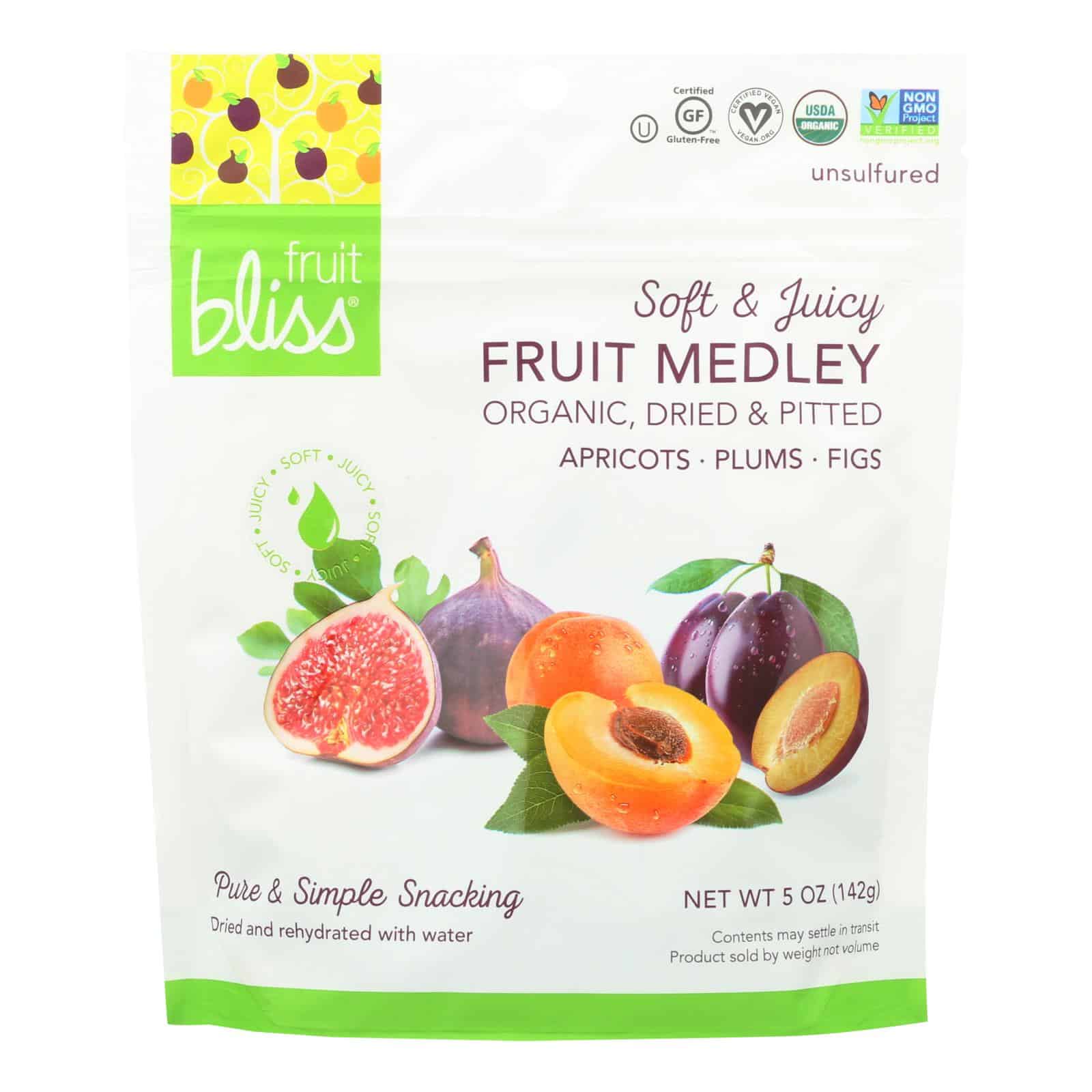 Fruit Bliss - Organic Fruit Medley - Fruit Medley - Case of 6 - 5 oz. - Image 3