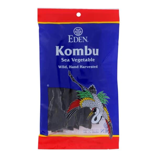 Eden Foods Kombu - Sea Vegetable - Wild Hand Harvested - 2.1 oz - Case of 6 - Image 3