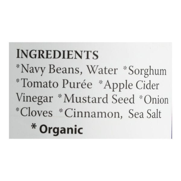 Eden Foods Baked Beans with Sorghum and Mustard Organic - Case of 12 - 15 oz. - Image 3