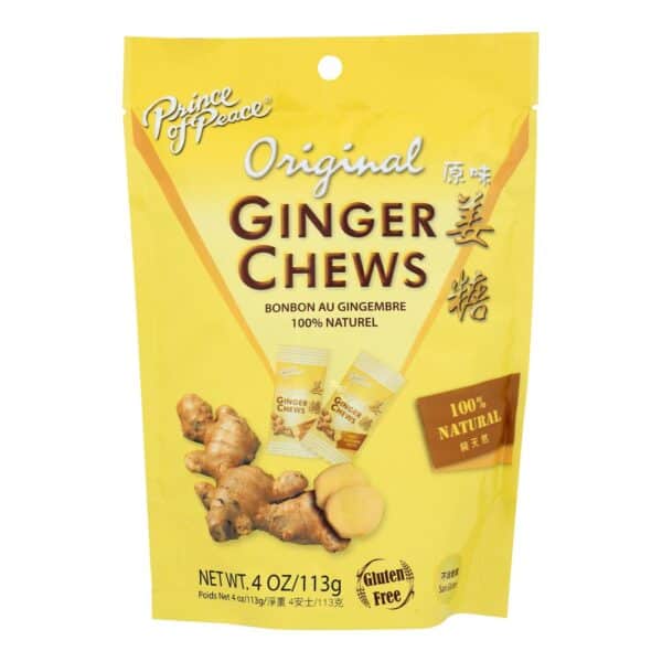 Prince Of Peace - Chews Ginger - 1 Each - 4 OZ - Image 2