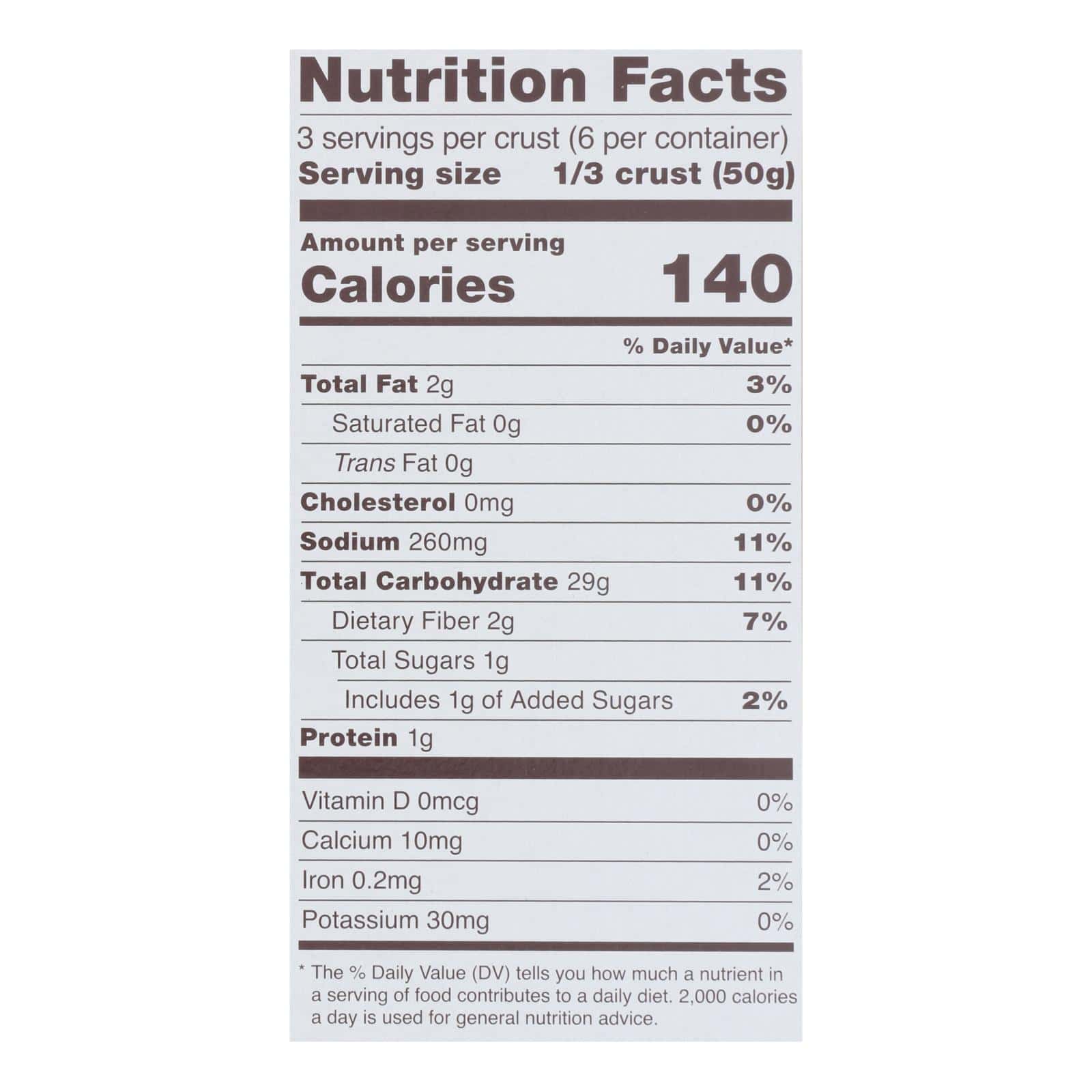 Schar Pizza Crust - Gluten Free - Case of 4 - 10.6 oz - Image 3