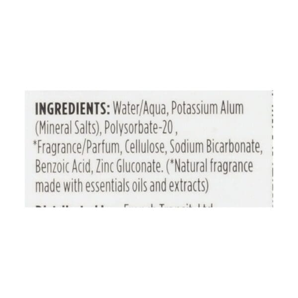 Crystal Essence Mineral Deodorant Roll-On Chamomile and Green Tea - 2.25 fl oz