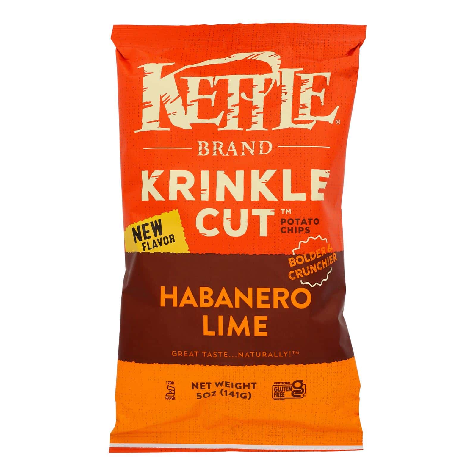 Kettle Brand - Chips Krinkle Hab Lime - Case of 15-5 OZ - Image 2