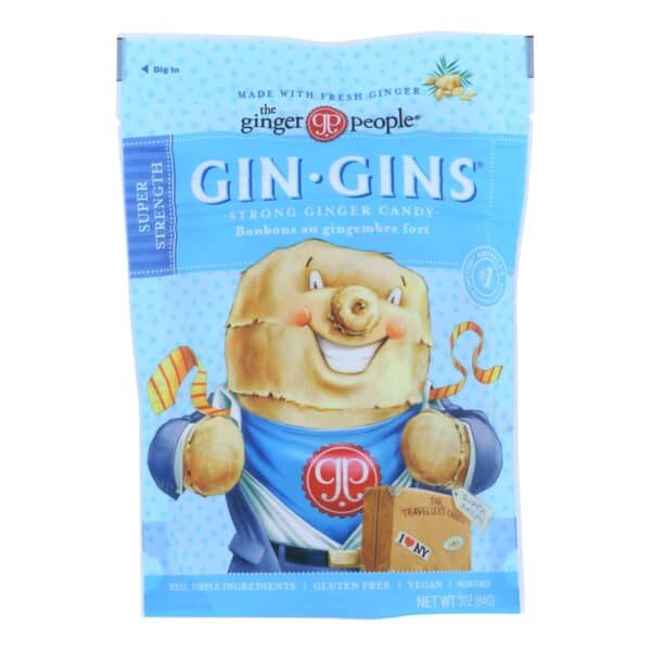 Ginger People - Gin Gins Ginger Candy - The Traveler's Candy - Case of 12 - 3 oz. - Image 3